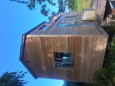 Tiny House on Wheels Double Mezzanine Cedar clad and shingle roof, photo 3 of 14