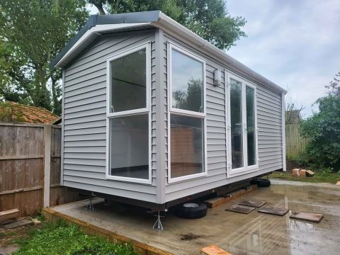 Brand New Built To Order Micro Static Homes Caravans Chalet Annex by Micro Static Homes